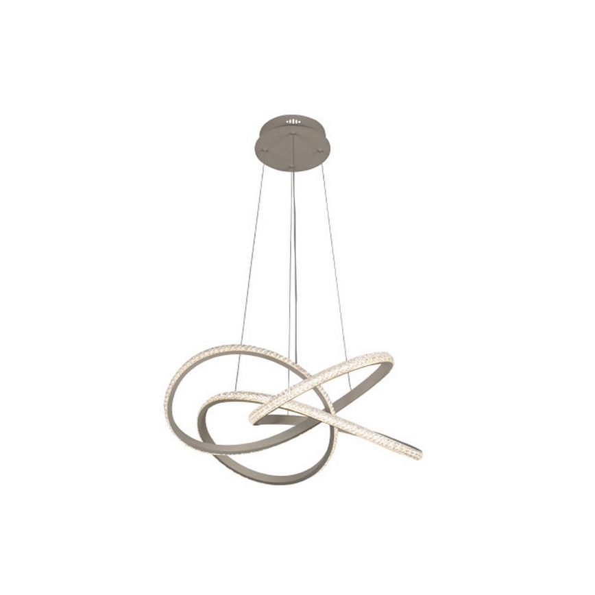 LED Ρυθμιζόμενο κρεμαστό φωτιστικό με καλώδιο ανάρτησης LED/95W/230V 3000-6500K Ø57 cm + τηλεχειριστήριο