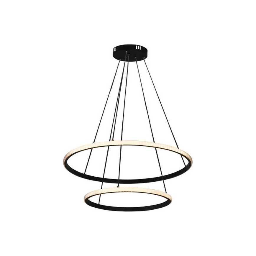 LED ρυθμιζόμενο κρεμαστό φωτιστικό σε σύρμα ανάρτησης LED/55W/230V 3000-6500K διάμ. 60 cm + τηλεχειριστήριο