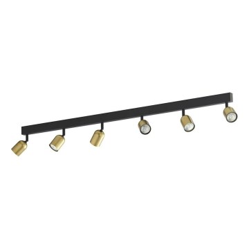 Ρυθμιζόμενο LED RGBW σποτ TOP 6xGU10/6,5W/230V 2700-6500K χρυσό/μαύρο