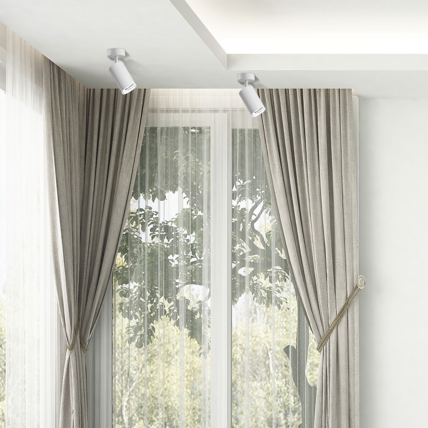 LED RGBW ρυθμιζόμενο σποτ μπάνιου TURYN 1xGU10/6W/230V 3000K Wi-Fi IP44 λευκό