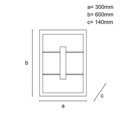 Ρυθμιζόμενο LED επιφανειακό φωτιστικό οροφής LED/40W/230V 3000-6500K + τηλεχειριστήριο