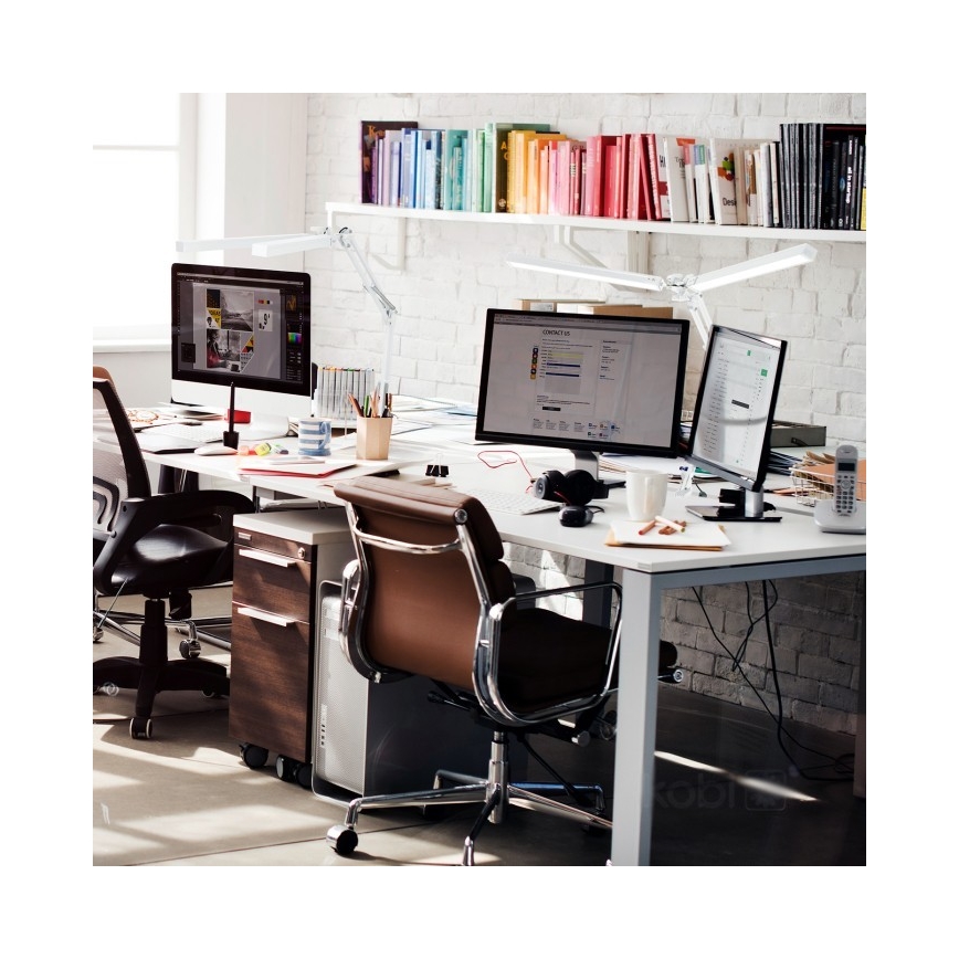 Ρυθμιζόμενο LED επιτραπέζιο φωτιστικό TENUIX DUO LED/15W/230V 3000-6000K λευκό