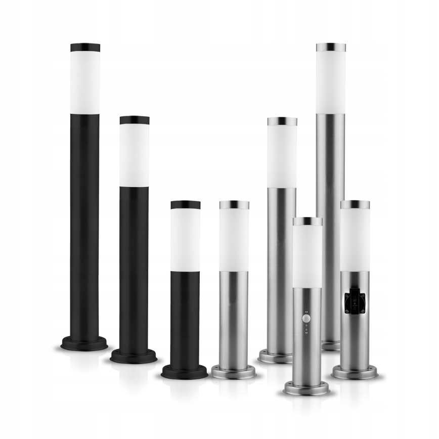 Ρυθμιζόμενο εξωτερικό φωτιστικό LED LIVIA 1xE27/6W/230V 2700-6500K Wi-Fi 100 cm IP44 ασημί