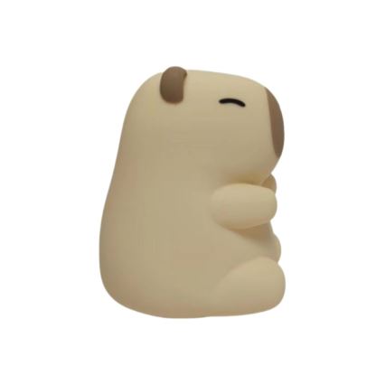 Ρυθμιζόμενο επαναφορτιζόμενο παιδικό νυχτερινό φωτιστικό LED RGBW με λειτουργία αφής KAPYBARA LED/0,45W/5V 800 mAh