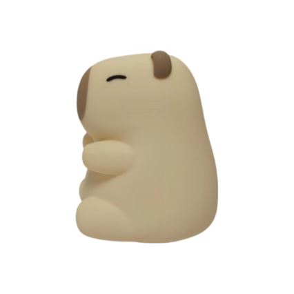 Ρυθμιζόμενο επαναφορτιζόμενο παιδικό νυχτερινό φωτιστικό LED RGBW με λειτουργία αφής KAPYBARA LED/0,45W/5V 800 mAh