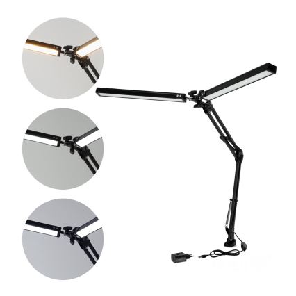 Ρυθμιζόμενο επιτραπέζιο φωτιστικό LED TENUIX DUO LED/15W/230V 3000-6000K