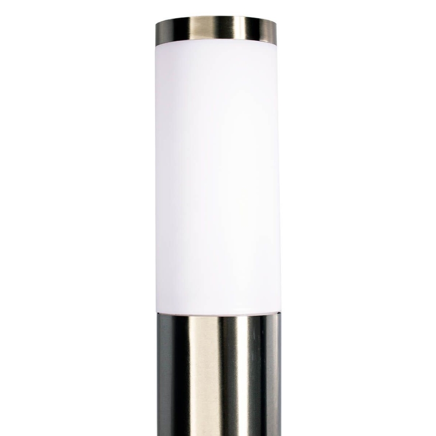 LED RGBW ρυθμιζόμενο εξωτερικό φωτιστικό LIVIA 1xE27/6,5W/230V 2700-6500K Wi-Fi 45 cm IP44 ασημί