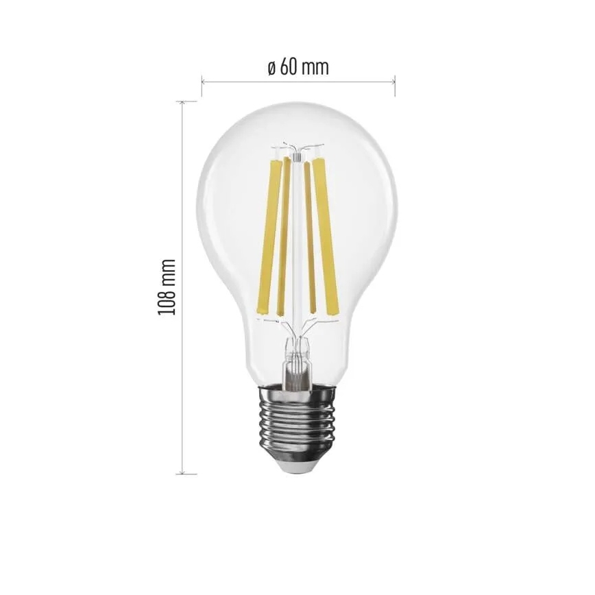 Ρυθμιζόμενος λαμπτήρας LED FILAMENT A60 E27/11W/230V 4000K