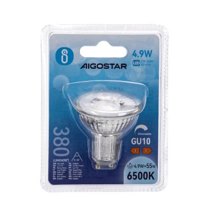Ρυθμιζόμενος LED λαμπτήρας GU10/4,9W/230V 6500K - Aigostar