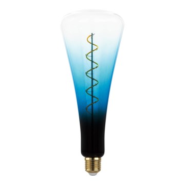 Ρυθμιζόμενος LED λαμπτήρας VINTAGE E27/4W/230V 2000K μπλε - Eglo 12274