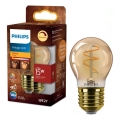 Ρυθμιζόμενος LED λαμπτήρας VINTAGE Philips P45 E27/2,7W/230V 1800K