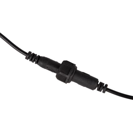 Ηλιακό κρεμαστό φωτιστικό LED ρυθμιζόμενο σε καλώδιο με αισθητήρα 2xLED/1,8W/3,7V IP44 6500K 2400 mAh + τηλεχειριστήριο