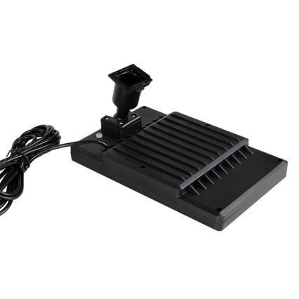 Ηλιακό κρεμαστό φωτιστικό LED ρυθμιζόμενο σε καλώδιο με αισθητήρα 2xLED/1,8W/3,7V IP44 6500K 2400 mAh + τηλεχειριστήριο