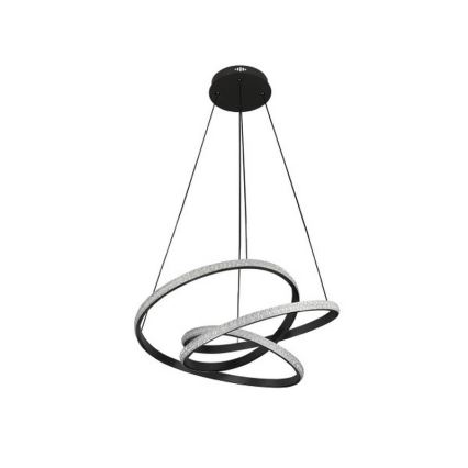 Ρυθμιζόμενο κρεμαστό φωτιστικό LED σε καλώδιο ανάρτησης LED/90W/230V 3000-6500K διάμ. 47 cm + τηλεχειριστήριο