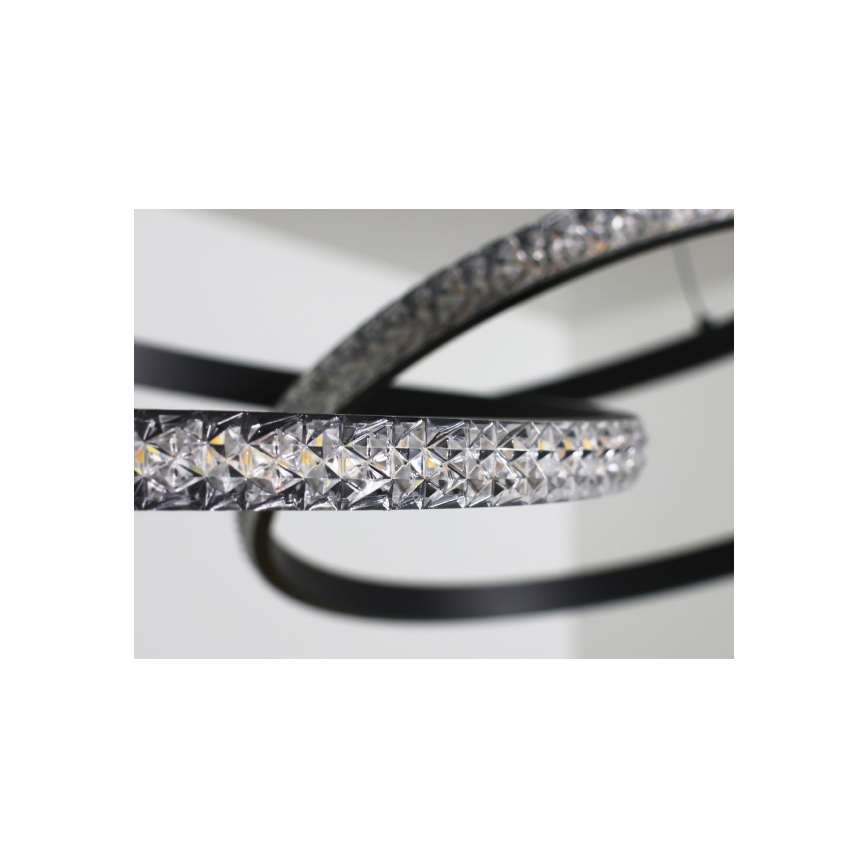 Ρυθμιζόμενο κρεμαστό φωτιστικό LED σε καλώδιο ανάρτησης LED/90W/230V 3000-6500K διάμ. 47 cm + τηλεχειριστήριο