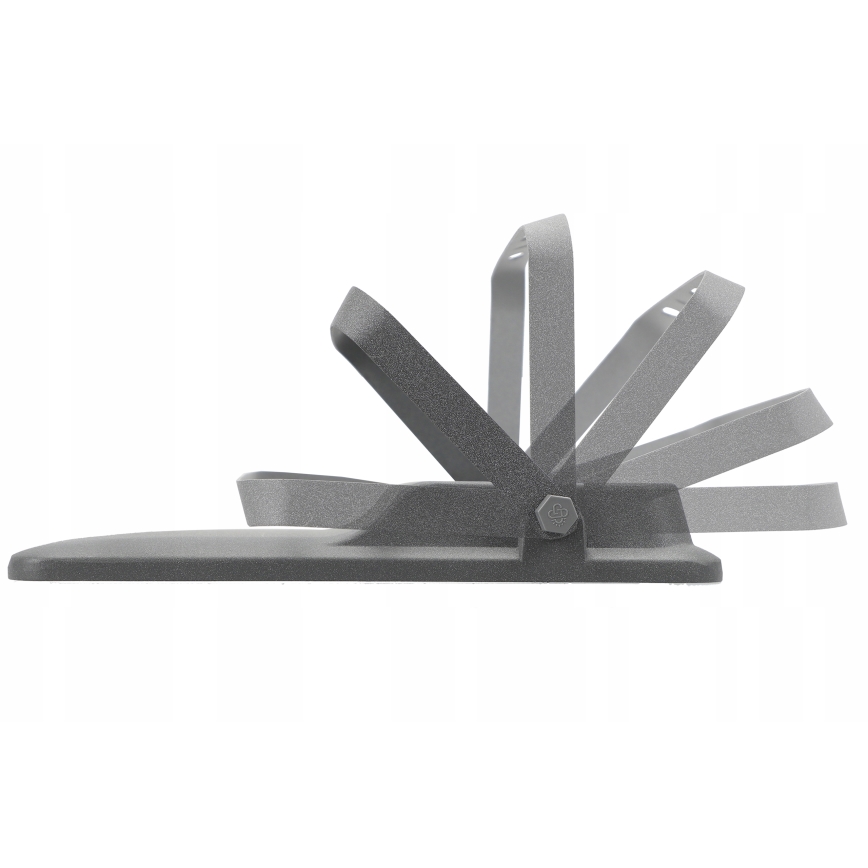 LED Ρυθμιζόμενος ηλιακός προβολέας LED/50W/3,2V 5000K 6000 mAh IP65 μαύρο + τηλεχειριστήριο