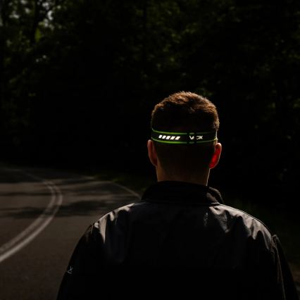 Ρυθμιζόμενος επαναφορτιζόμενος LED φακός κεφαλής LED/10W/5V/3xAAA IP66 800 lm 1000 mAh