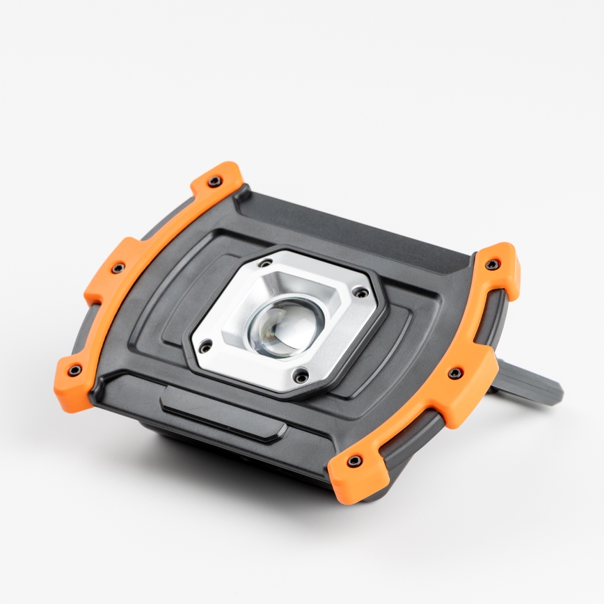 Ρυθμιζόμενος επαναφορτιζόμενος προβολέας LED 10W/5V USB 6500K IP44