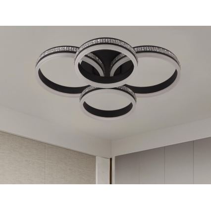 Ρυθμιζόμενος επικαθήμενος πολυέλαιος LED/150W/230V 3000-6500K + τηλεχειριστήριο