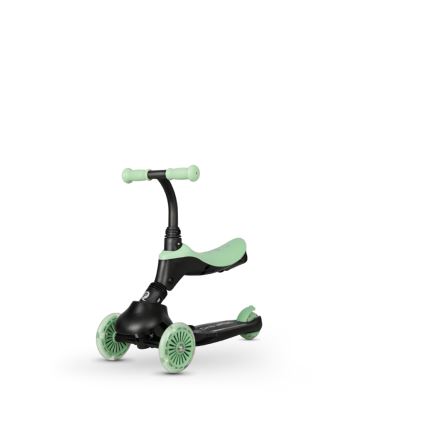 QPlay - Παιδικό πατίνι 5σε1 SEMA πράσινο