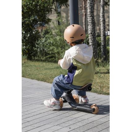 QPlay - Παιδικό πατίνι 5σε1 SEMA μπεζ