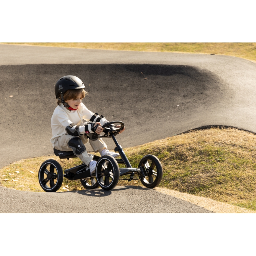 QPlay - Παιδικό τετράτροχο GO KART πράσινο
