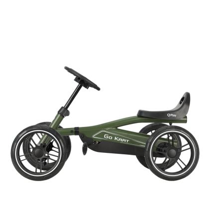 QPlay - Παιδικό τετράτροχο GO KART πράσινο