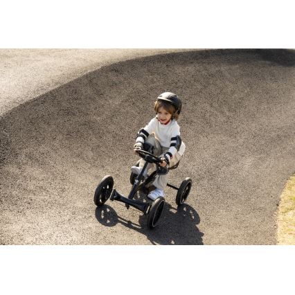 QPlay - Παιδικό τετράτροχο GO KART μαύρο