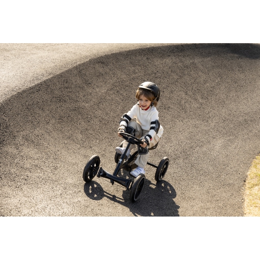 QPlay - Παιδικό τετράτροχο GO KART μαύρο