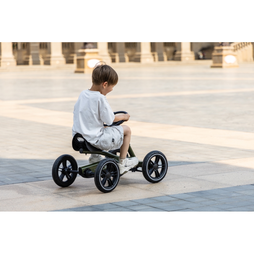 QPlay - Παιδικό τετράτροχο GO KART μαύρο