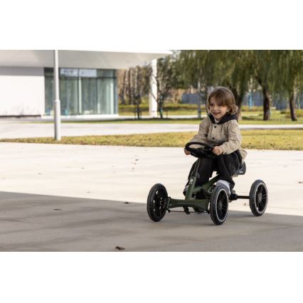 QPlay - Παιδικό τετράτροχο GO KART μαύρο