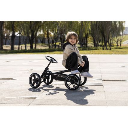 QPlay - Παιδικό τετράτροχο GO KART μαύρο