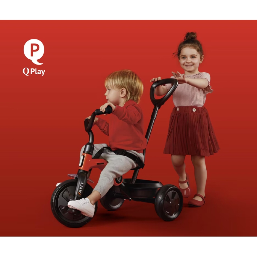 QPlay - QPlay - Παιδικό τρίκυκλο ANT PLUS ροζ