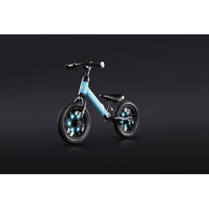 QPlay - Ποδήλατο Ισορροπίας με φώτα LED στις ρόδες SPARK μπλε