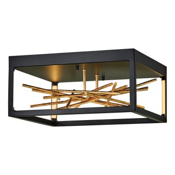 Quintiesse - Φωτιστικό οροφής LED STYX LED/8W/230V μαύρο/χρυσό