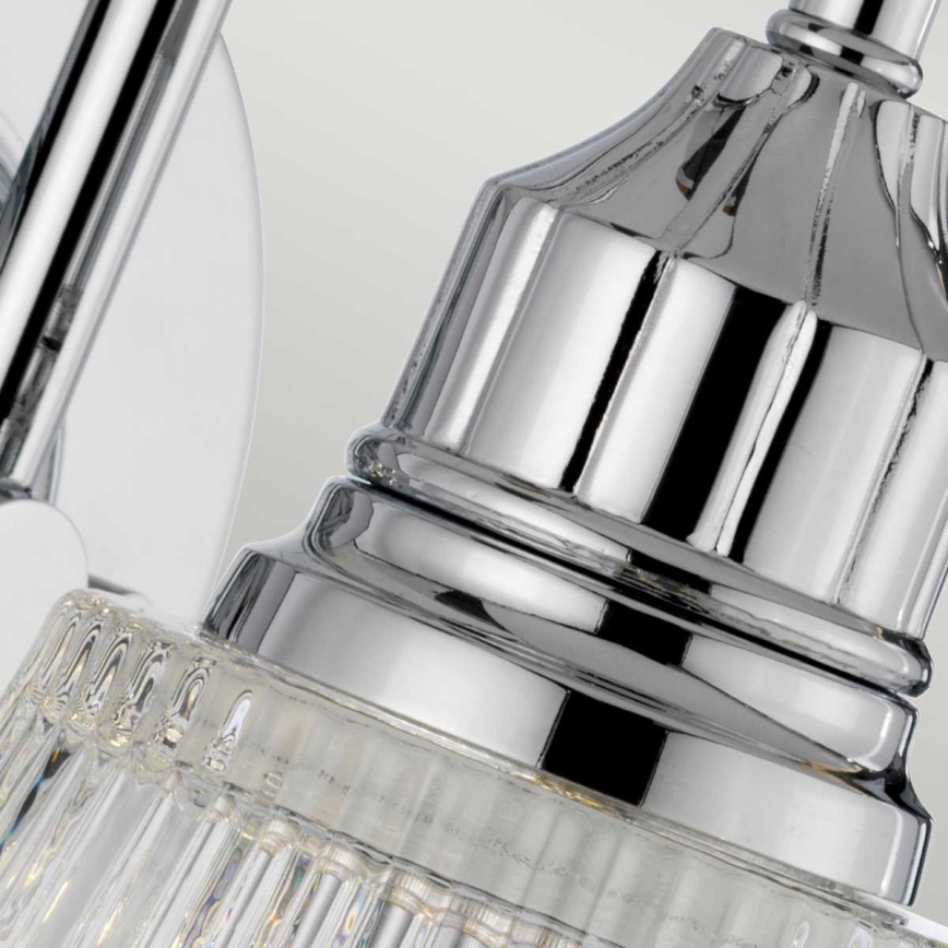 Quintiesse - LED επιτοίχιο φωτιστικό μπάνιου ADDISON 1xG9/3W/230V IP44 γυαλιστερό χρώμιο