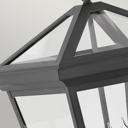 Quintiesse - Εξωτερικό φωτιστικό τοίχου ALFORD L 3xE14/40W/230V IP44 μαύρο