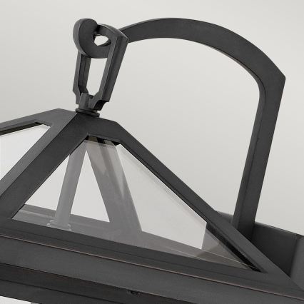 Quintiesse - Επιτοίχιο φωτιστικό εξωτερικού χώρου ALFORD M 2xE14/40W/230V IP44 μαύρο