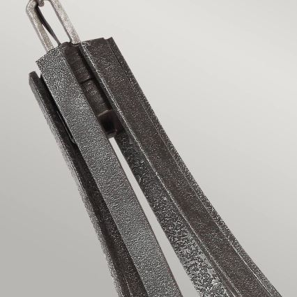 Quintiesse - Πολυέλαιος με αλυσίδα ANGELO 6xE27/60W/230V σε απόχρωση βελανιδιάς