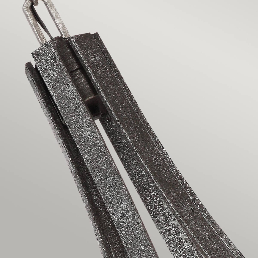 Quintiesse - Πολυέλαιος με αλυσίδα ANGELO 6xE27/60W/230V σε απόχρωση βελανιδιάς