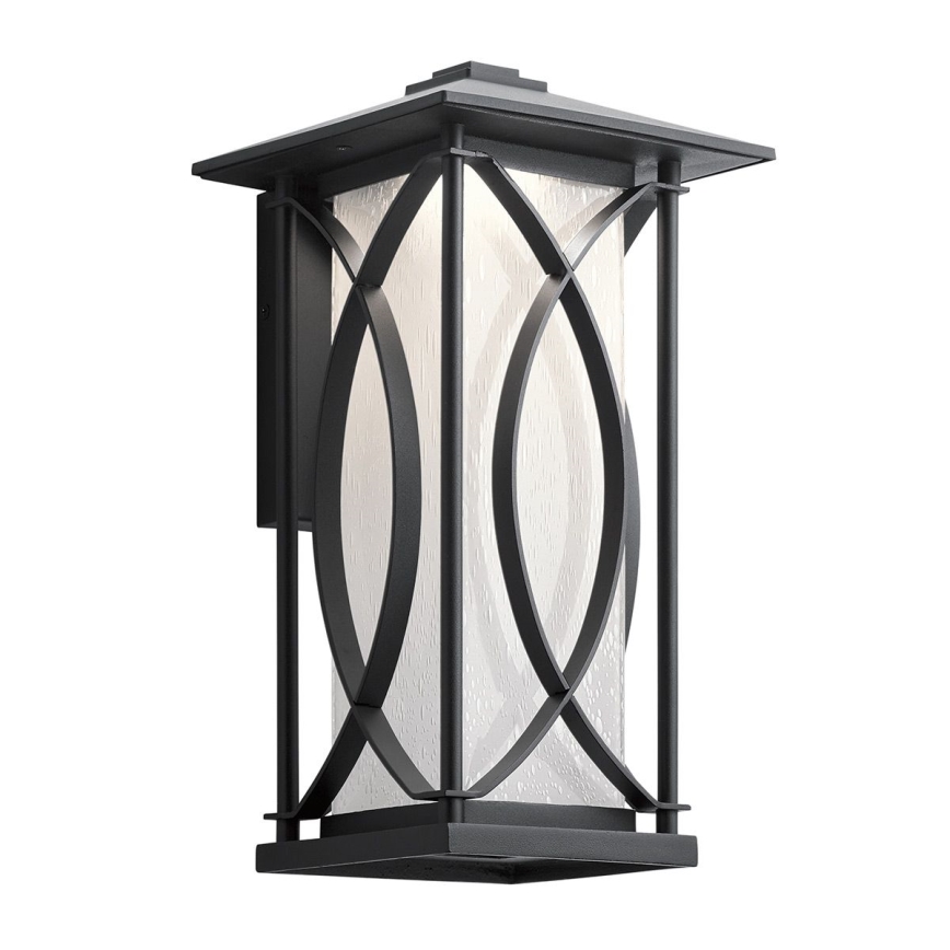 Quintiesse - Επιτοίχιο εξωτερικό φωτιστικό ASHBERN M 1xE27/60W/230V IP44 μαύρο
