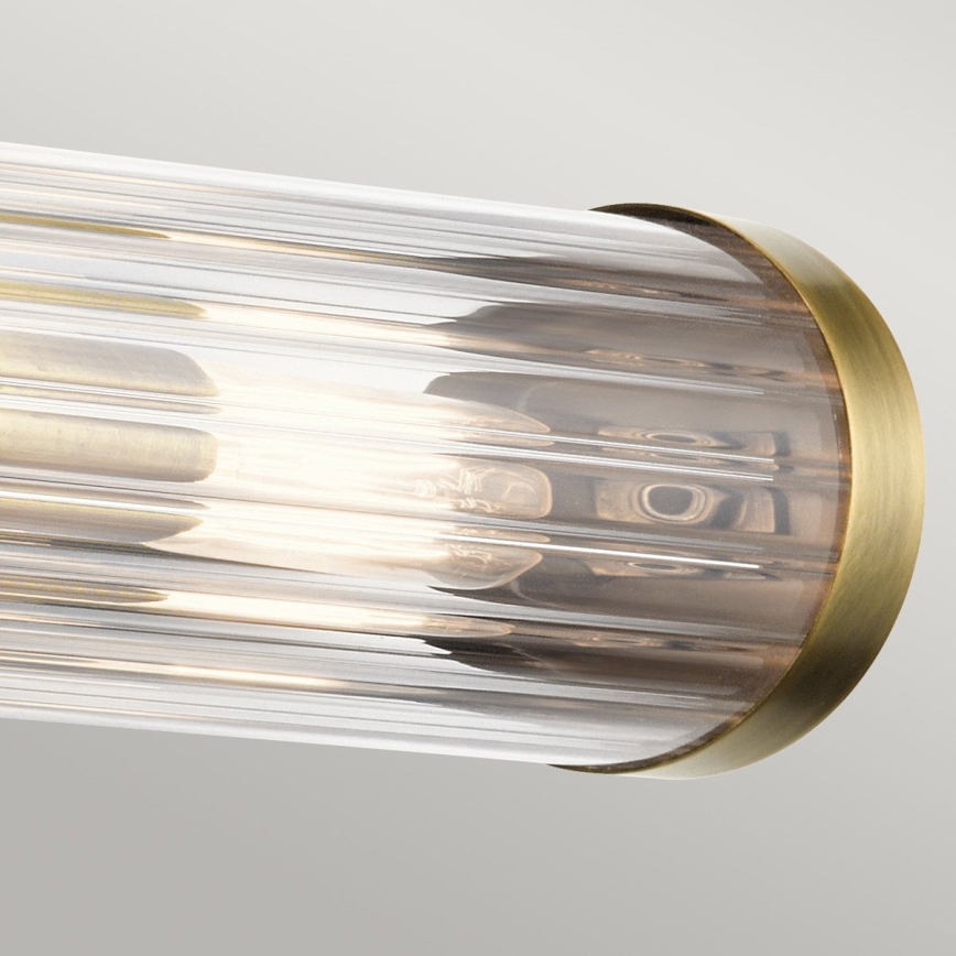 Quintiesse - Επιτοίχιο φωτιστικό μπάνιου AZORES 2xE14/40W/230V IP44 χρυσό