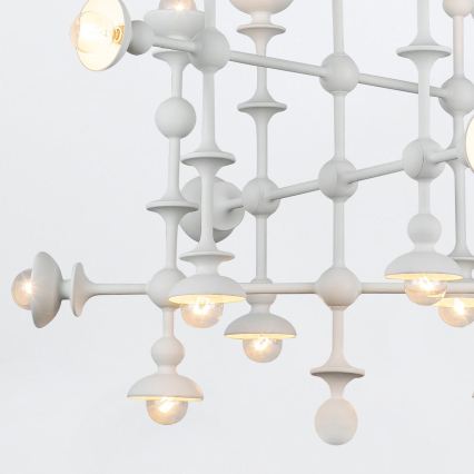 Quintiesse - Πολυέλαιος σε ράβδο CADENCE 18xE14/40W/230V λευκό