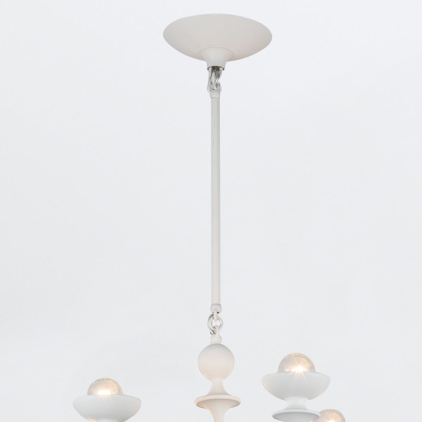 Quintiesse - Πολυέλαιος σε ράβδο CADENCE 18xE14/40W/230V λευκό