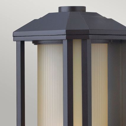 Quintiesse - Επιτοίχιο φωτιστικό εξωτερικού χώρου CASTELLE M 1xE27/60W/230V IP44 μαύρο