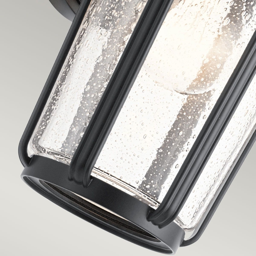 Quintiesse - Επιτοίχιο φωτιστικό εξωτερικού χώρου FAIRFIELD M 1xE27/60W/230V IP44 μαύρο