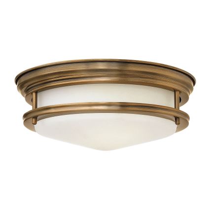 Quintiesse - Εξωτερικό φωτιστικό οροφής HADRIAN 2xE27/40W/230V, διάμ. 30,5 εκ., IP44, μπρονζέ