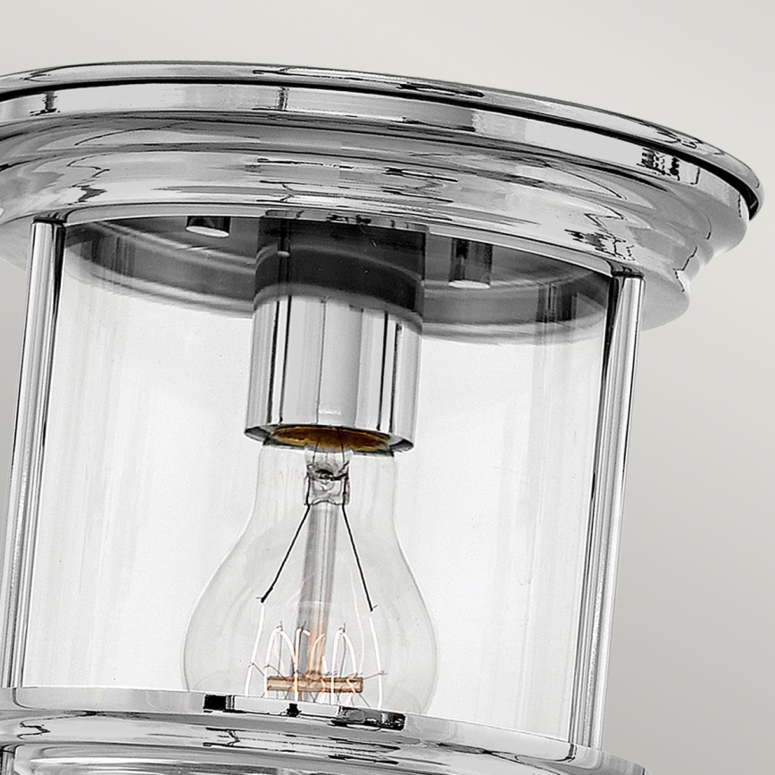 Quintiesse - Εξωτερικό φωτιστικό οροφής HADRIAN 1xE27/60W/230V Ø 16,8 cm IP44