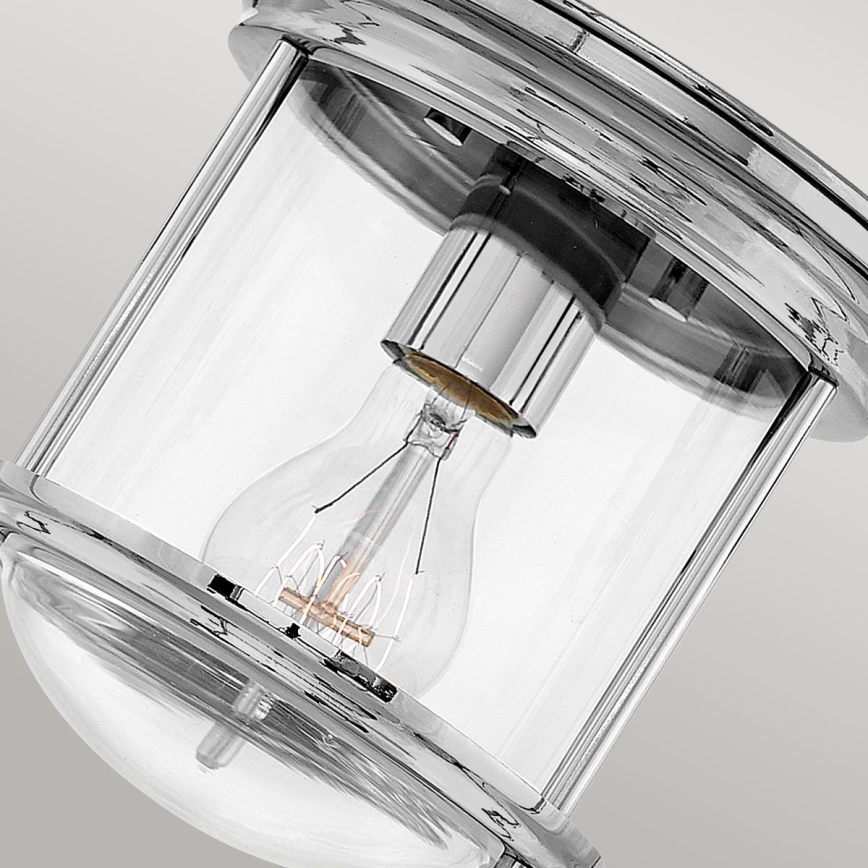 Quintiesse - Εξωτερικό φωτιστικό οροφής HADRIAN 1xE27/60W/230V Ø 16,8 cm IP44