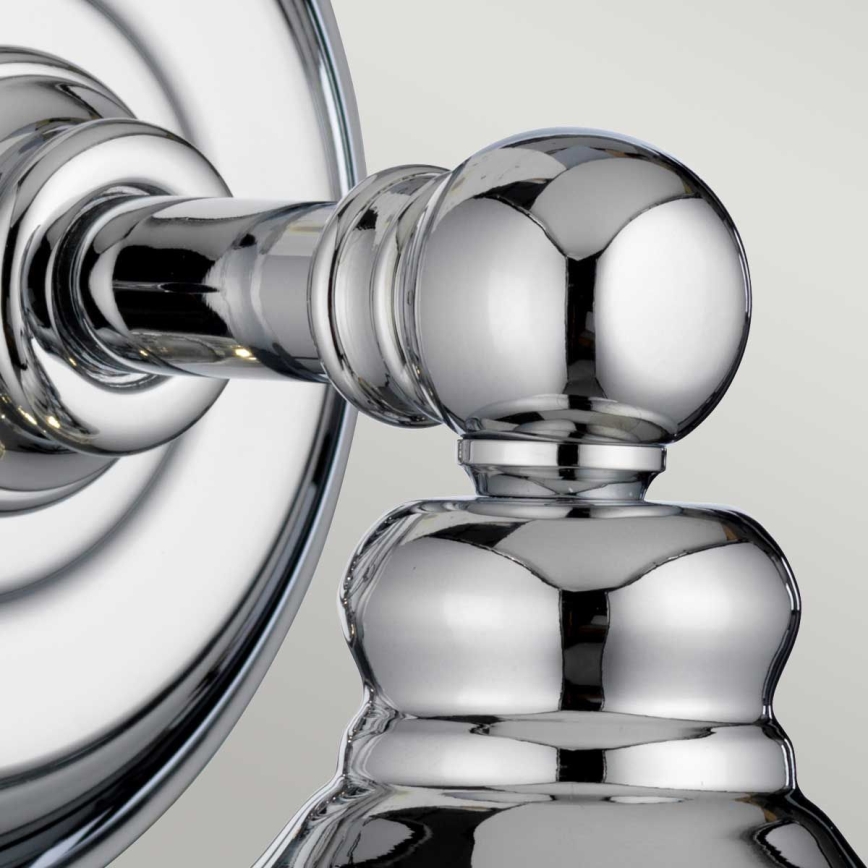 Quintiesse - LED επιτοίχιο φωτιστικό μπάνιου KEYNES 1xG9/3W/230V IP44 γυαλιστερό χρώμιο